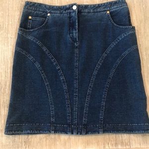 CHANEL Denim Skirt